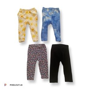 Old Navy Toddler Girl Pant Bundle Sz 12-18 Months